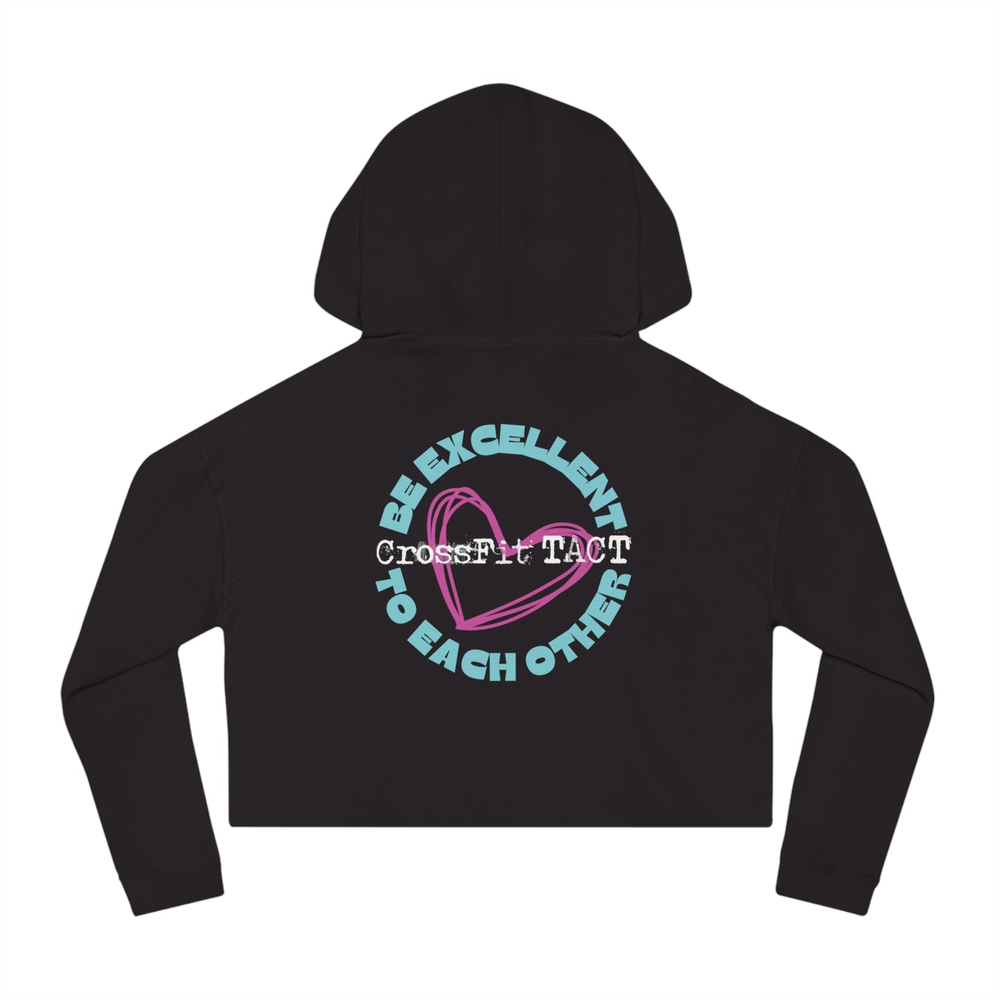 Cropped Hoodie 🖤 - Women's Sweatshirt