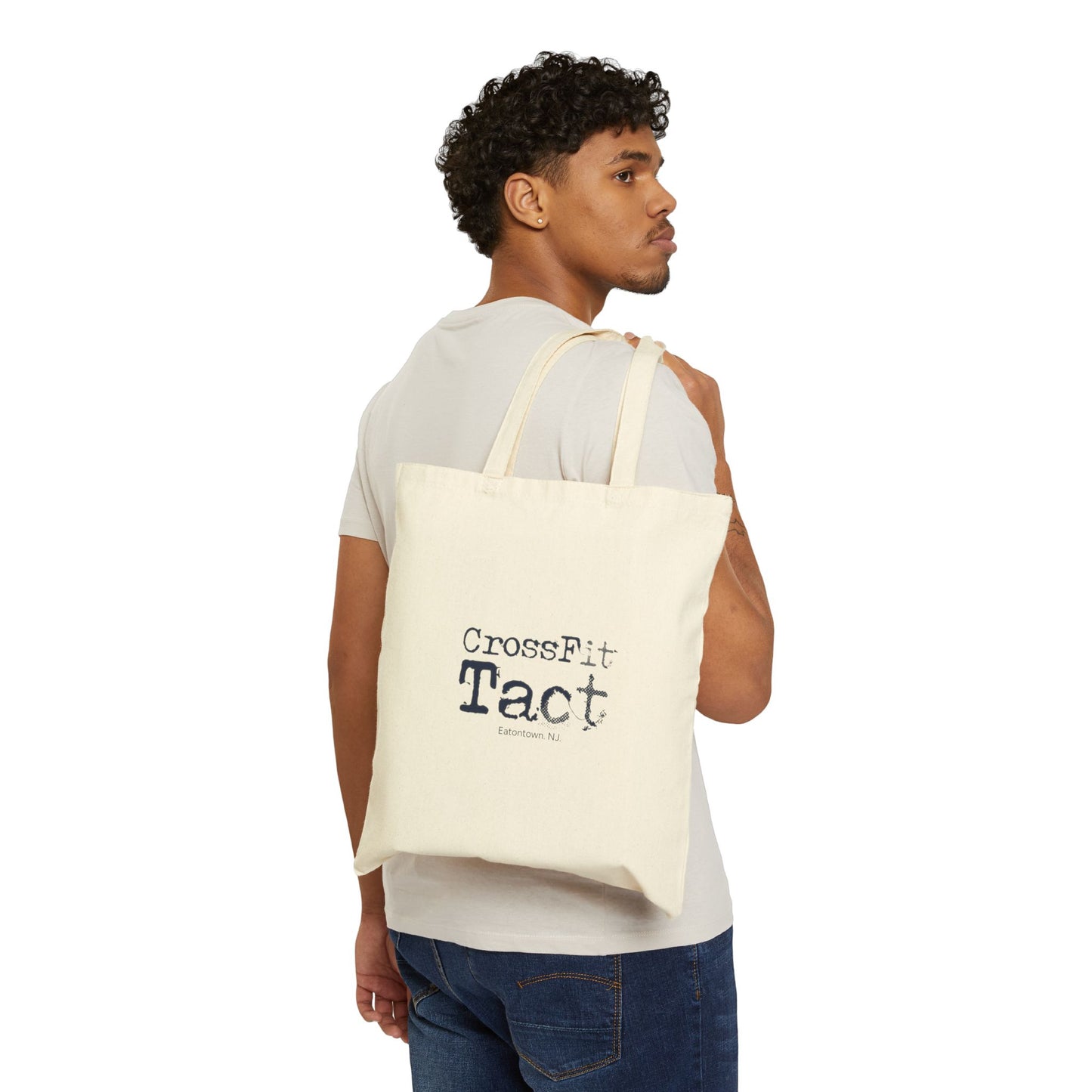 CrossFit Tact Cotton Canvas Tote Bag – Gym Carryall