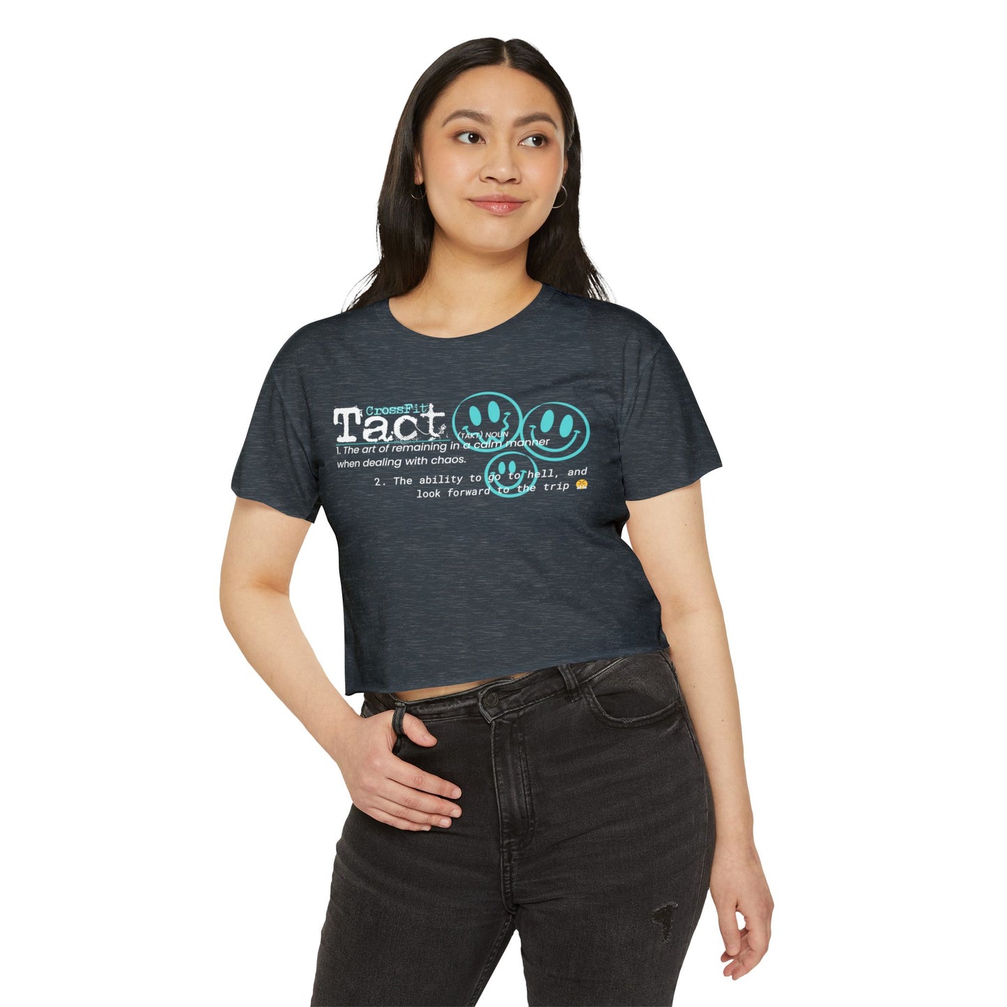 Definition of Tact Women's Festival Crop Top