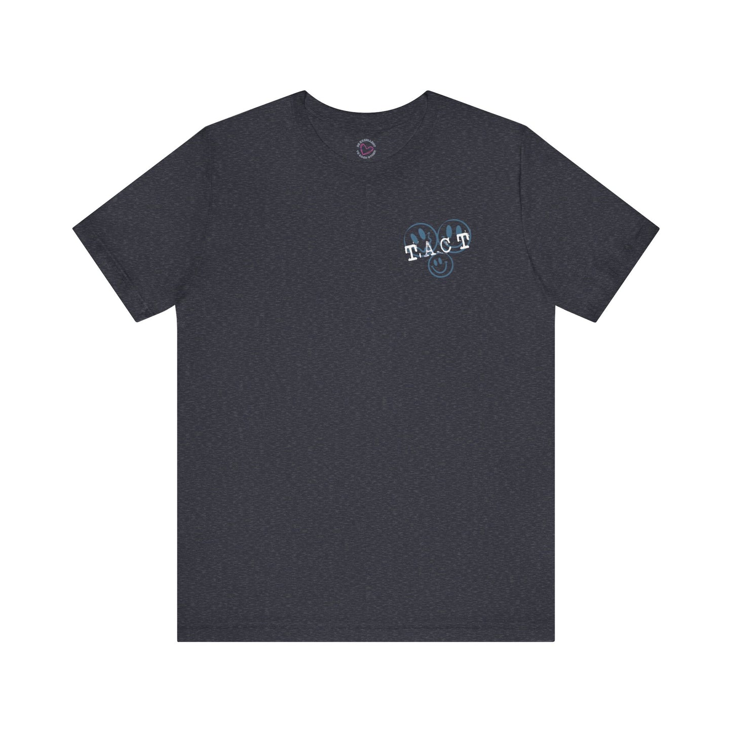 Smiley Unisex Jersey Short Sleeve Tee / color: Soft Cream