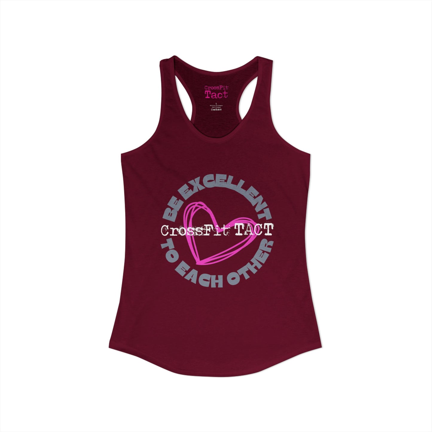 EMO VALENTINES 🖤 Ideal Racerback Tank
