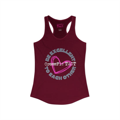 EMO VALENTINES 🖤 Ideal Racerback Tank