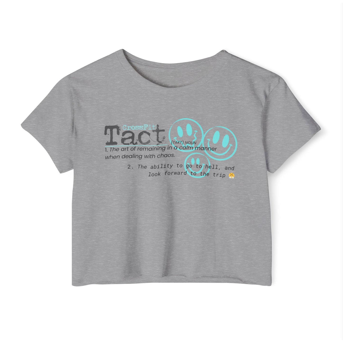 Definition of Tact Women's Festival Crop Top