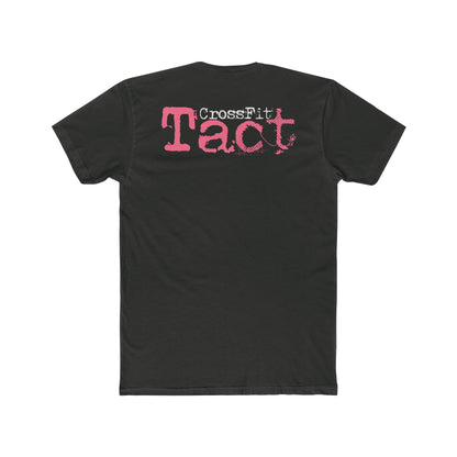 Smiley Unisex Cotton Crew Tee colors: Tahiti blue or Heavy Metal
