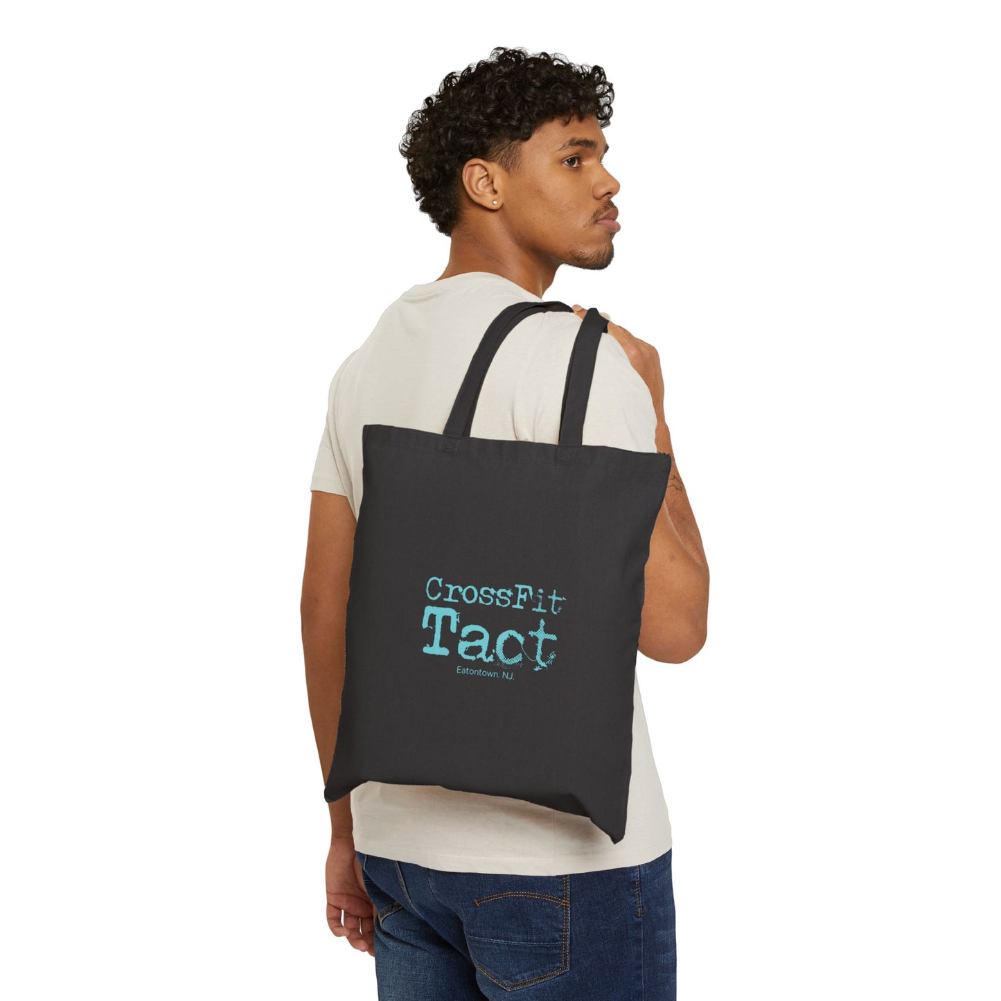 CrossFit Tact Cotton Canvas Tote Bag – Gym Carryall
