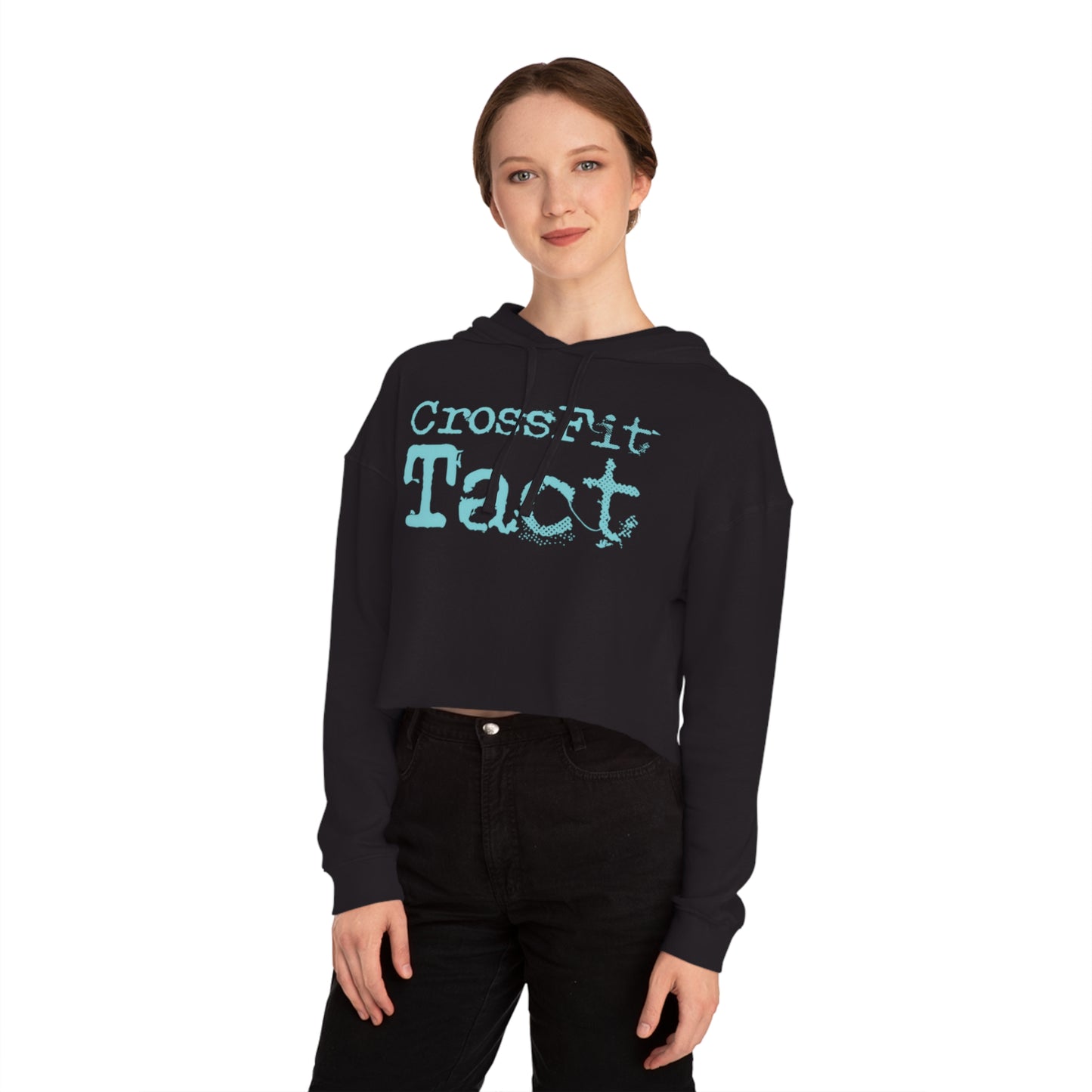 Cropped Hoodie 🖤 - Women's Sweatshirt