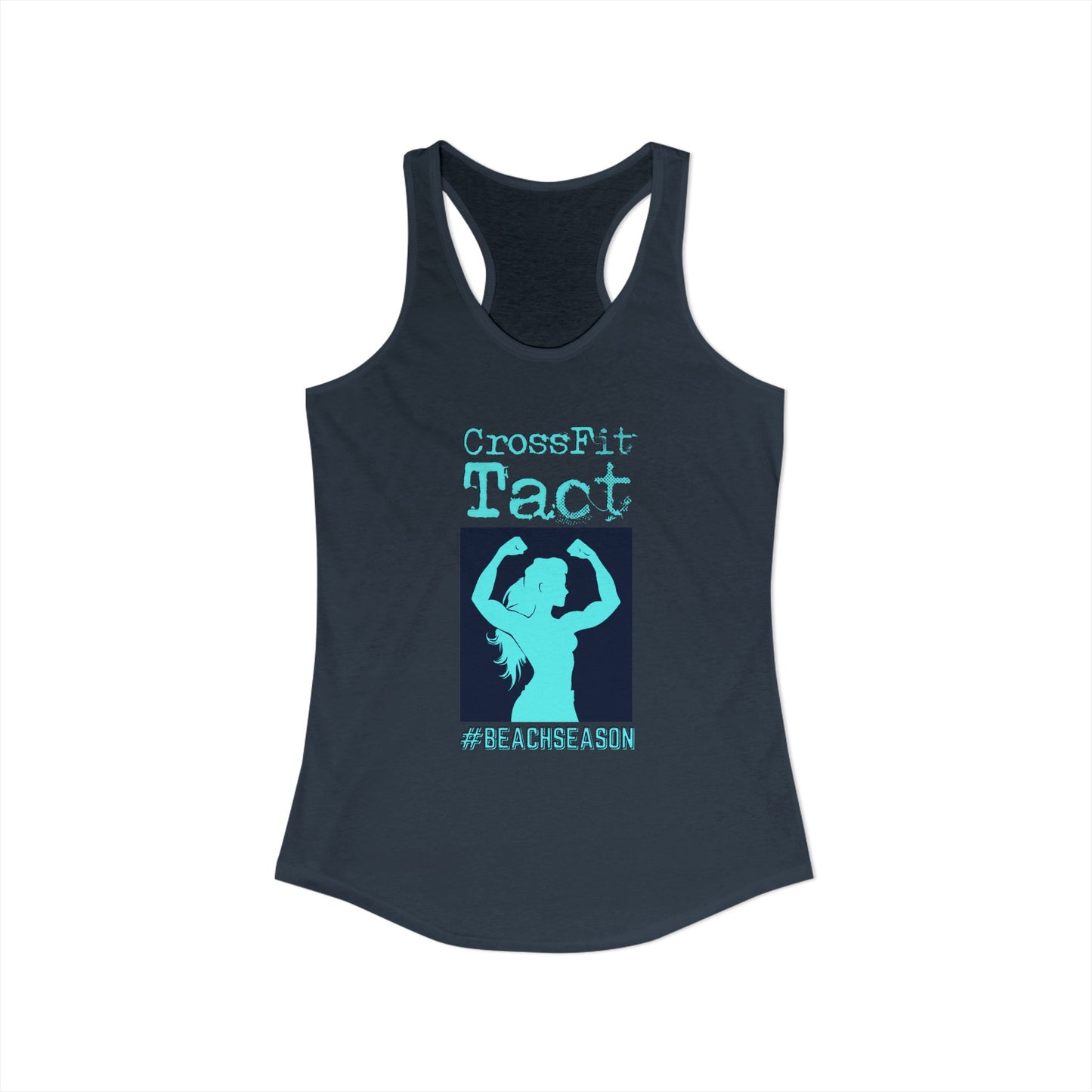 🏖️ Beach Season Racer Back 💪 Color: Solid Indigo