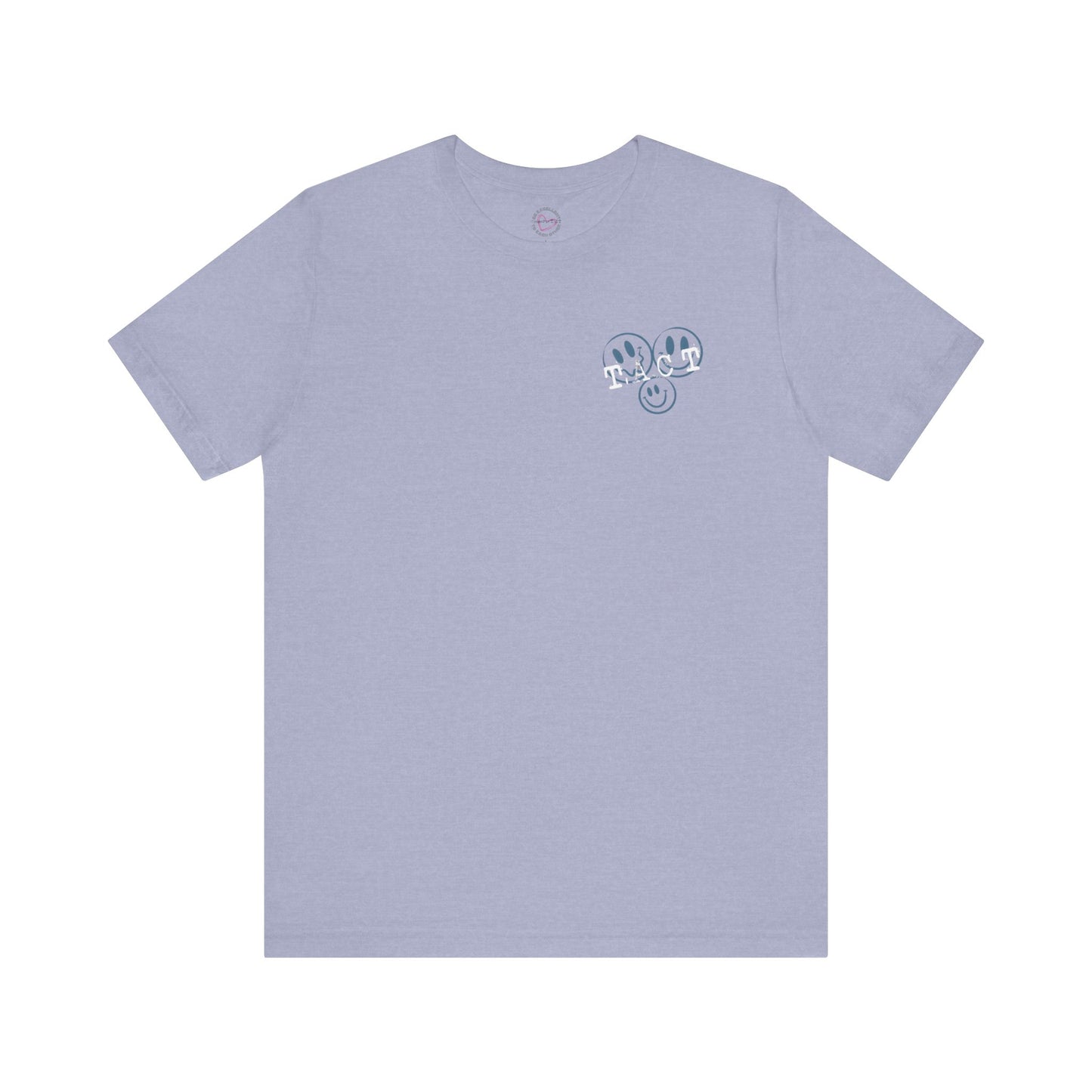 Smiley Unisex Jersey Short Sleeve Tee / color: Soft Cream