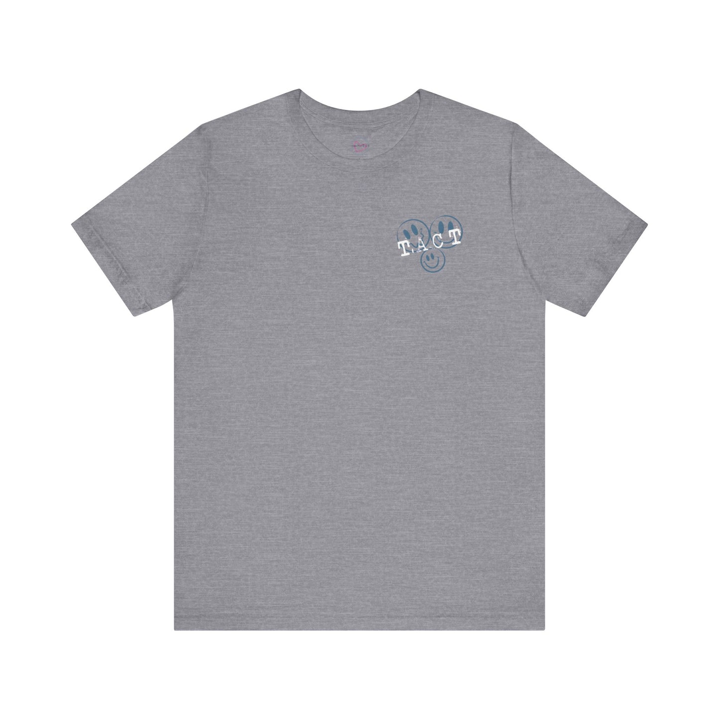 Smiley Unisex Jersey Short Sleeve Tee / color: Soft Cream