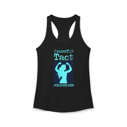 🏖️ Beach Season Racer Back 💪 Color: Solid Indigo