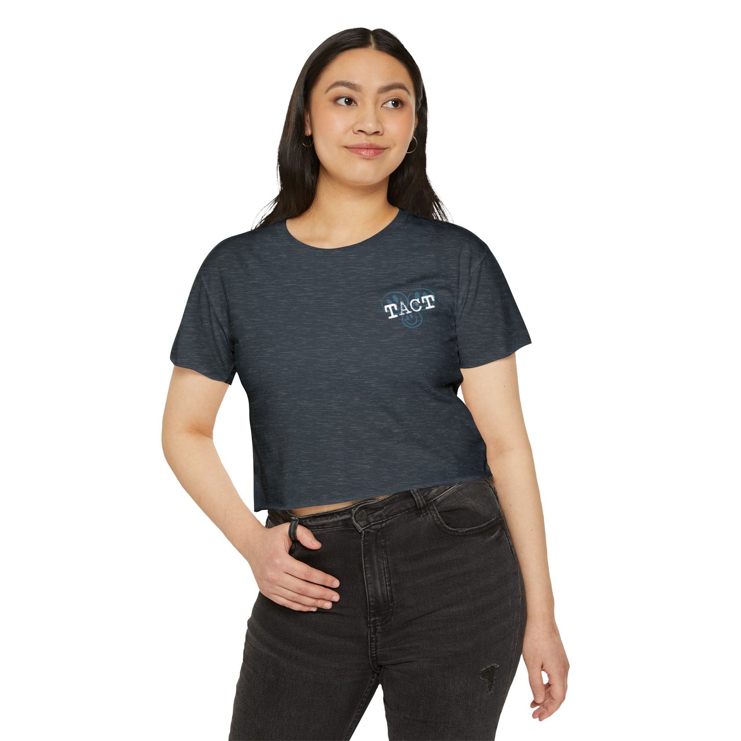 Smiley Women's Festival Crop Top